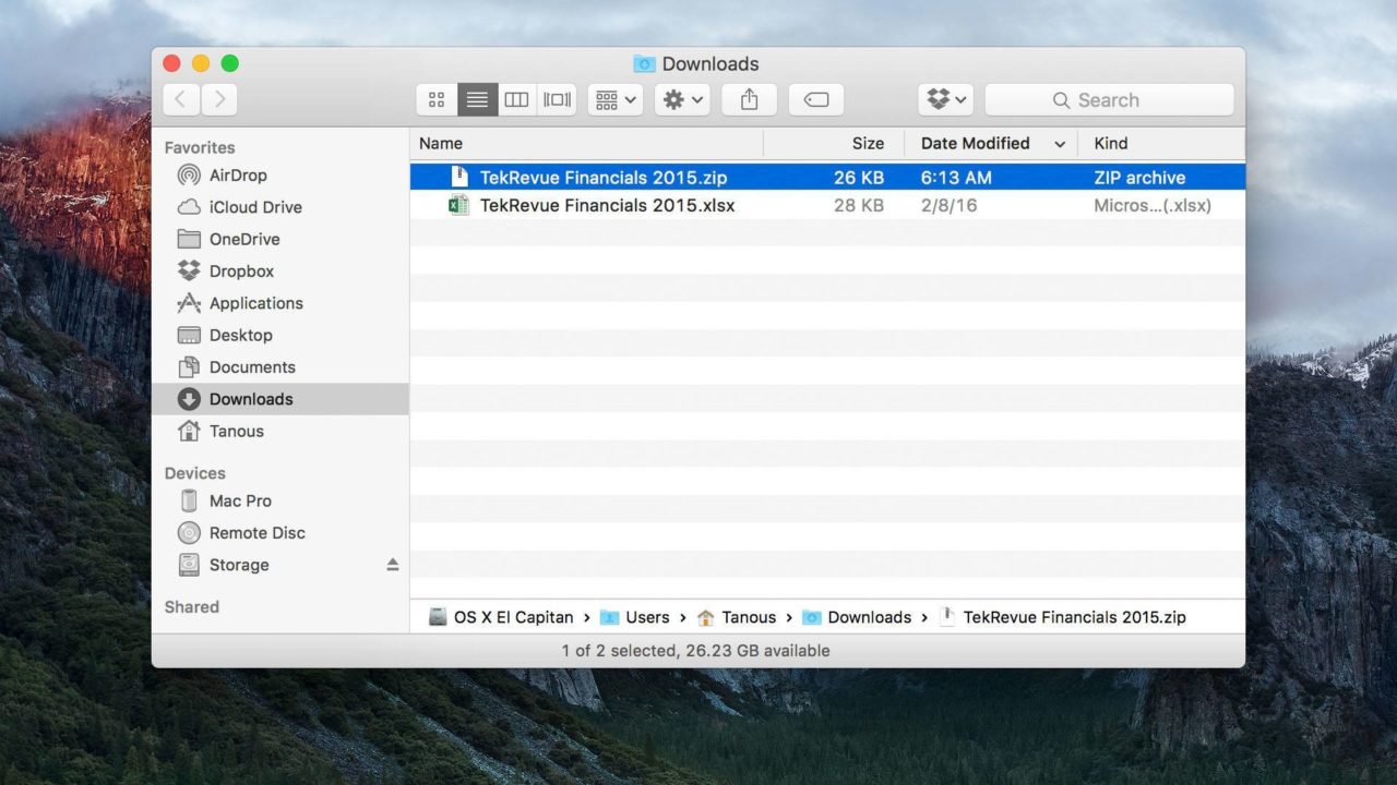 unzip files for mac